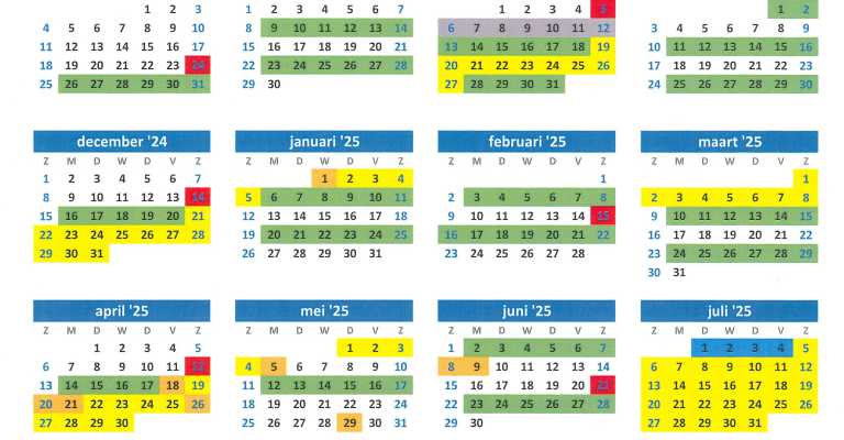 Jaarkalender