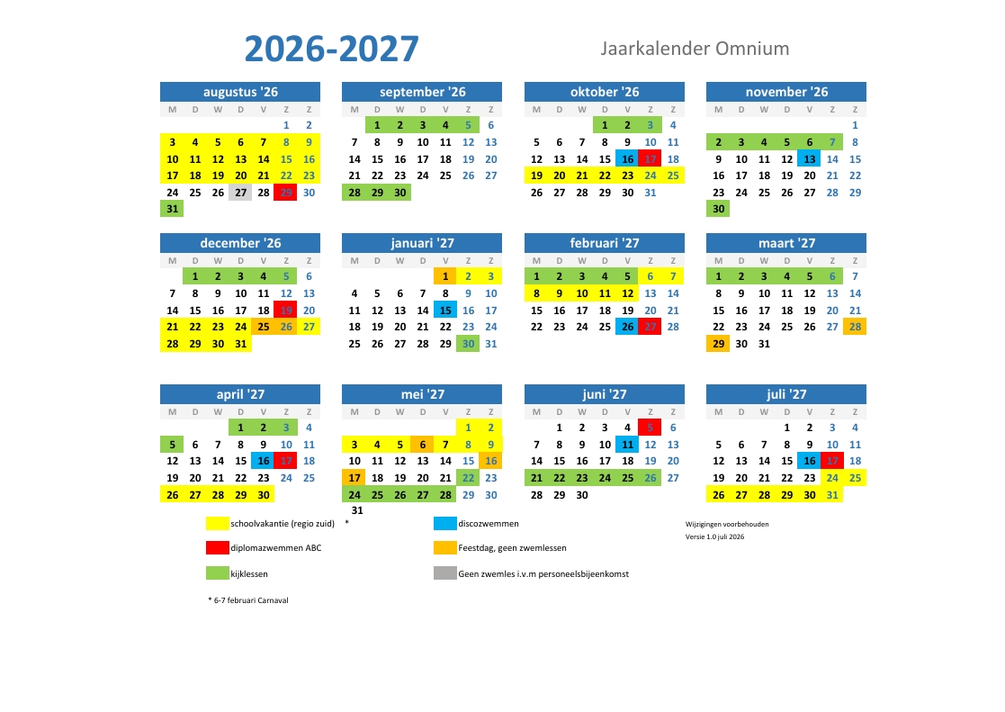 Jaarkalender